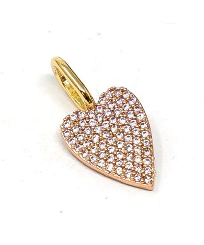 Mini Pink Crystal Moody Heart