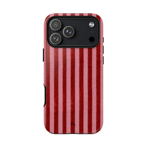 Cherry Stripe Case - Vanilla Lane