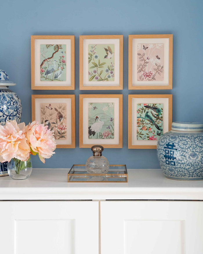 Chinoiserie Mini Art Prints - Set Of 6 - Diane Hill