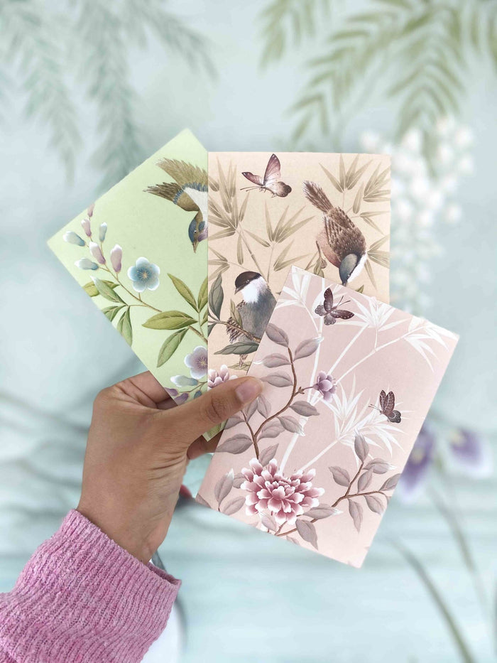 Chinoiserie Mini Art Prints - Set Of 6 - Diane Hill