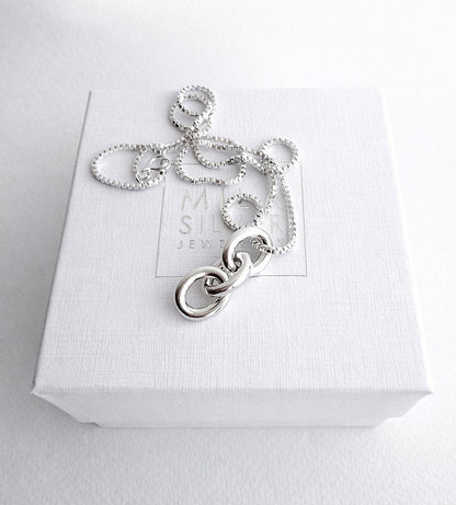 Chunky 12 mm Links Halsband | 925 silver