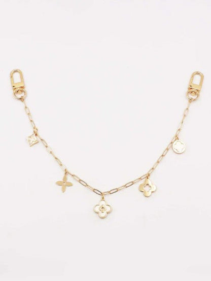 Clover Charm Purse Chain