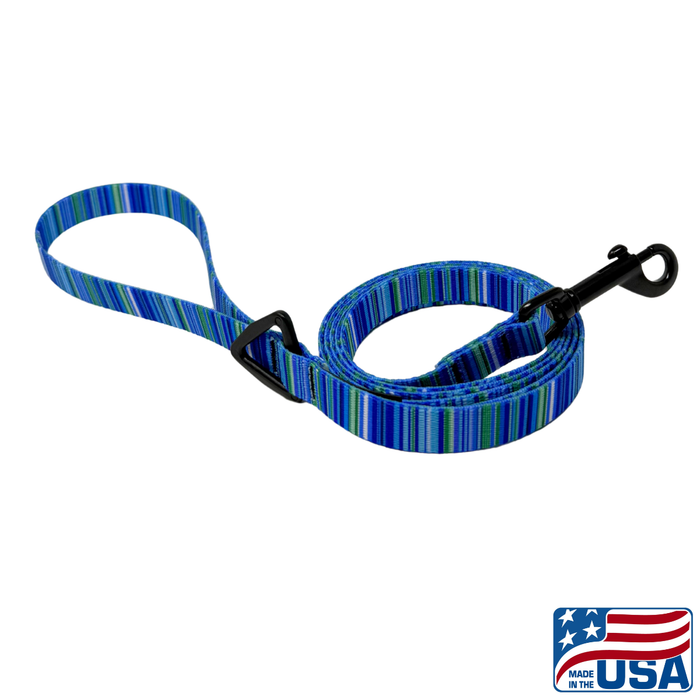 Grab your pup and hit the trail—outdoor adventures together are the ultimate stress-buster and friendship builder. This leash features rugged, heavy-duty webbing and hardware built to withstand every romp and ramble. Proudly crafted right here in Washburn, Wisconsin, it's gear you can trust for all your shared explorations.
