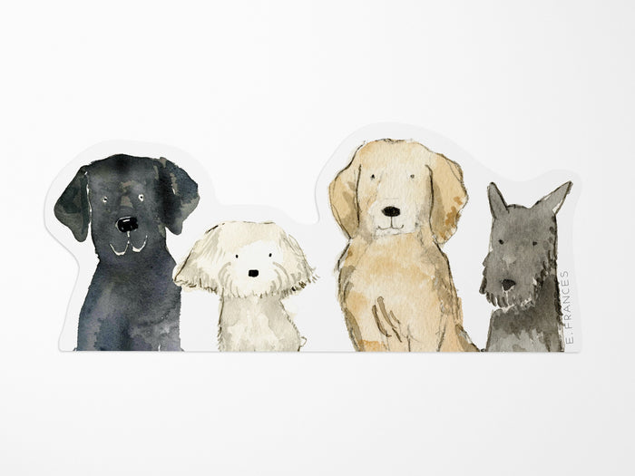 Dog Days Vinyl Sticker