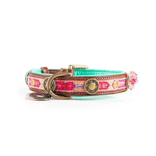 Dog with a Mission -BOHO Rosa Dog Collar - Dog.Dog.Cat.