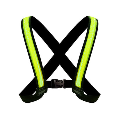Easypix StreetGlow LED Light Vest for Kids (S/M) - Neon Green | 65000 (7513038520508)