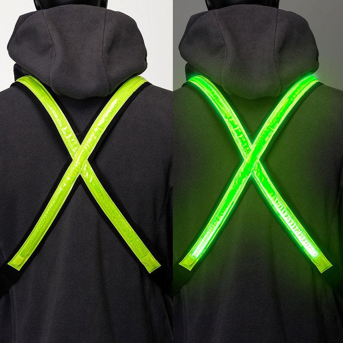 Easypix StreetGlow LED Light Vest for Kids (S/M) - Neon Green | 65000 (7513038520508)
