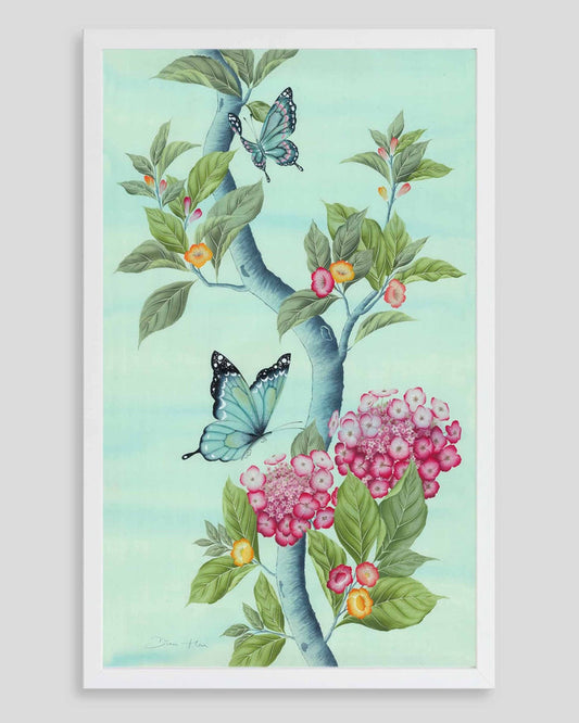 Ella Limited Edition Art Print - Blue - Diane Hill