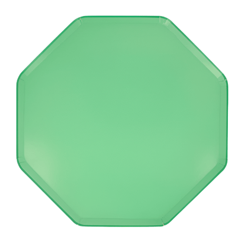 Meri Meri Party Emerald Green Dinner Plates