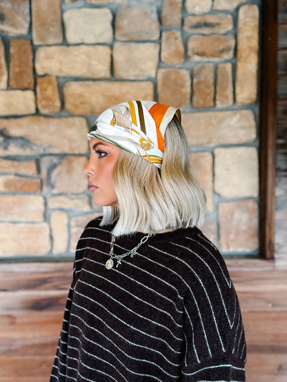 Equestrian Escape Silk Scarf