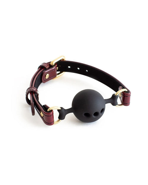 Estrid Breathable Ball Gag Burgundy