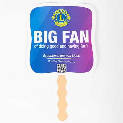 EXPERIENCE MORE HAND FAN - 20/PACK