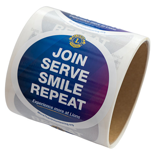 EXPERIENCE MORE STICKERS - 50/ROLL