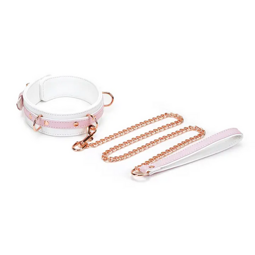 Fairy Leather Collar With Leash