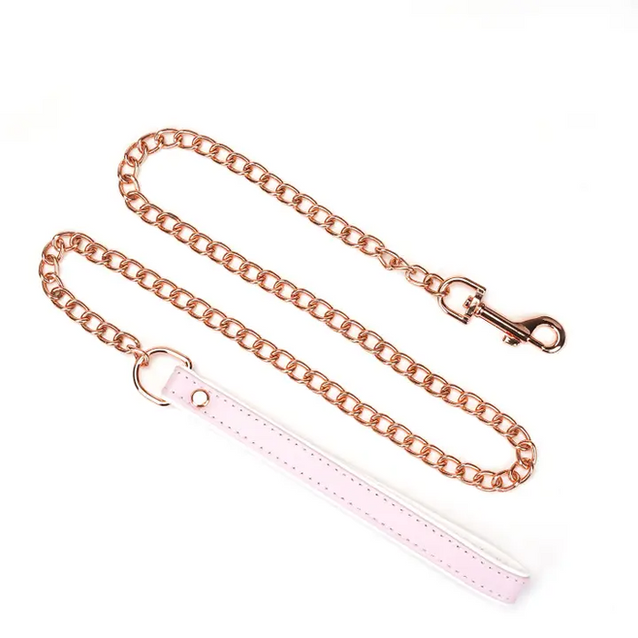 Fairy Leather Collar With Leash