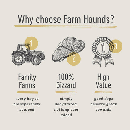 Farm Hounds - Chicken Gizzard Sticks - Dog.Dog.Cat.