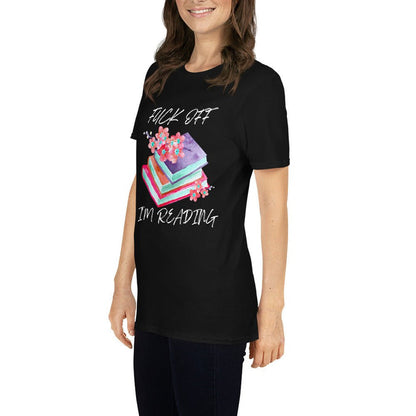 F*ck Off I'm Reading T-Shirt - Kindle Crack