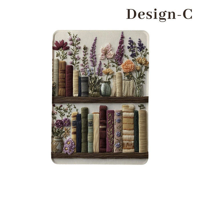 Floral & Book Lover Kindle Case with Hand Strap