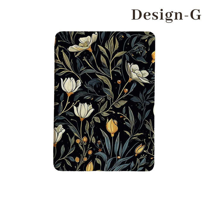 Floral & Book Lover Kindle Case with Hand Strap