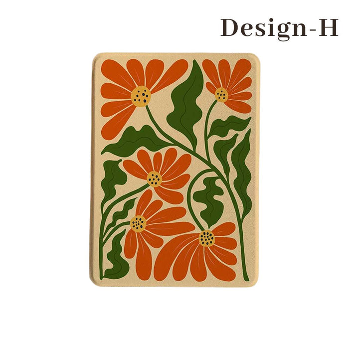Floral & Book Lover Kindle Case with Hand Strap