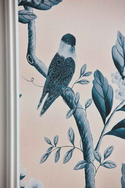 Florence Wallpaper - Powder/China Blue - Diane Hill