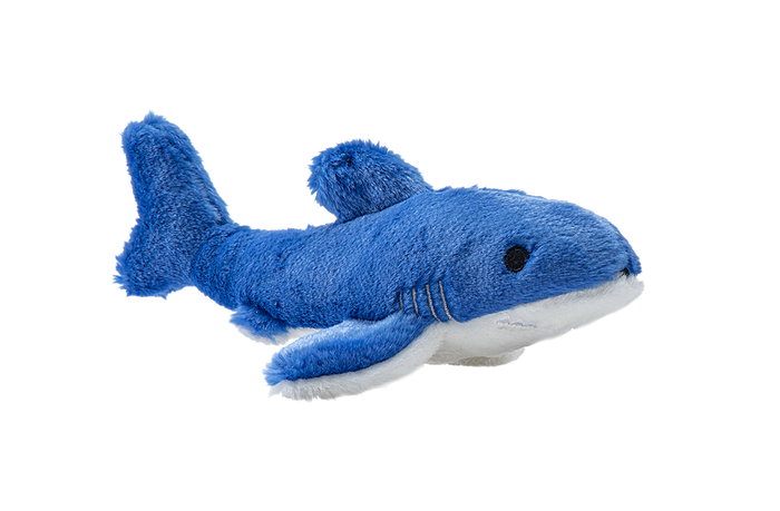 Fluff and Tuff Dog Toy - Baby Bruce Shark - Dog.Dog.Cat.