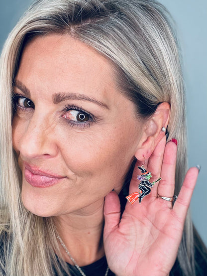 Flying Witches Earrings