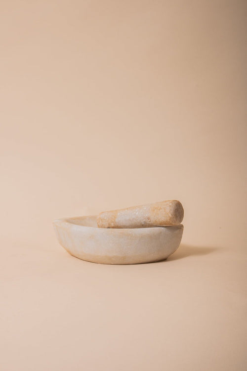 Found Marble Mortar & Pestle - Sweet Water Decor - mortar and pestle