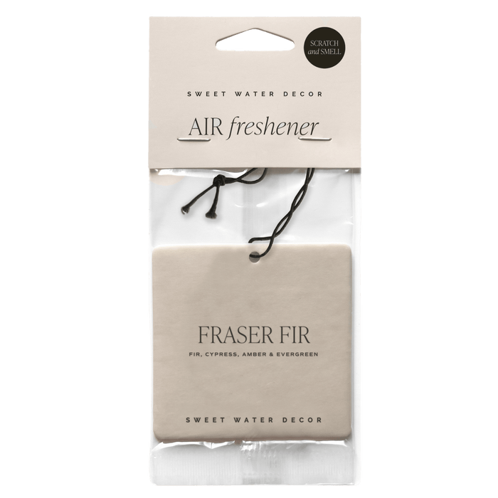 Fraser Fir Hanging Air Freshener - Sweet Water Decor - Air Freshener