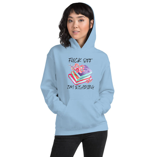 Fu*k Off I'm Reading Hoodie - Kindle Crack