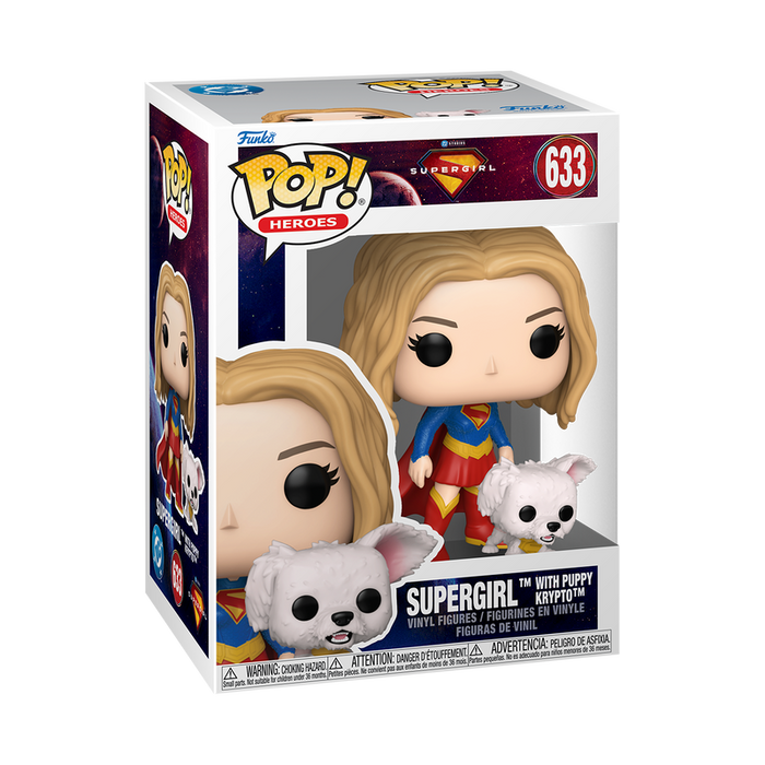 Funko POP! & Buddy: DC Comics - Supergirl with Puppy Krypto Vinyl Figure