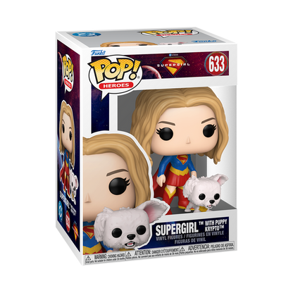 Funko POP! & Buddy: DC Comics - Supergirl with Puppy Krypto Vinyl Figure