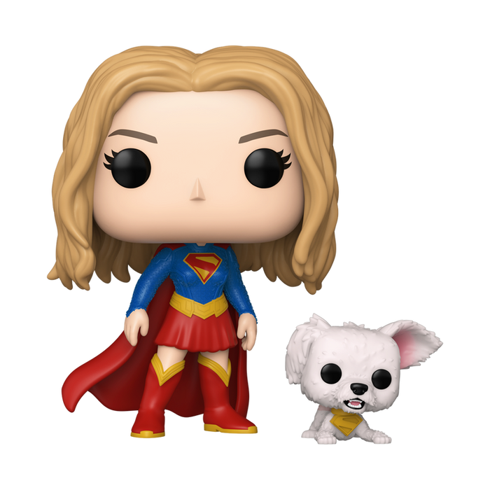 Funko POP! & Buddy: DC Comics - Supergirl with Puppy Krypto Vinyl Figure