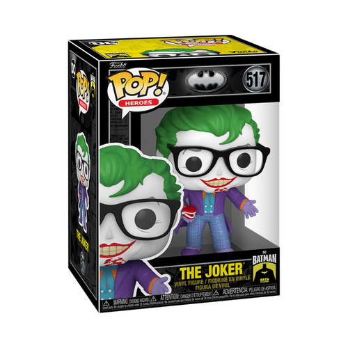 Funko POP! DC Comics: Batman - The Joker with Teeth (1989) Vinyl Figure