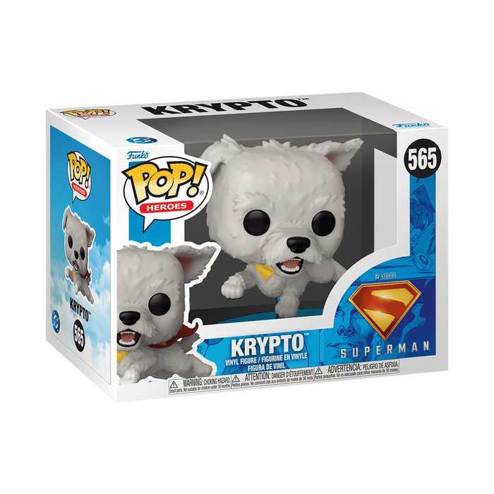 Funko POP! Heroes: DC Comics - Superman Krypto (2025) Vinyl Figure