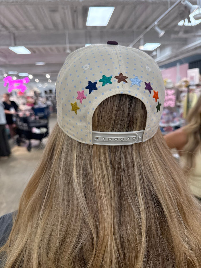 Game Day Doodle Football Embroidered Hat