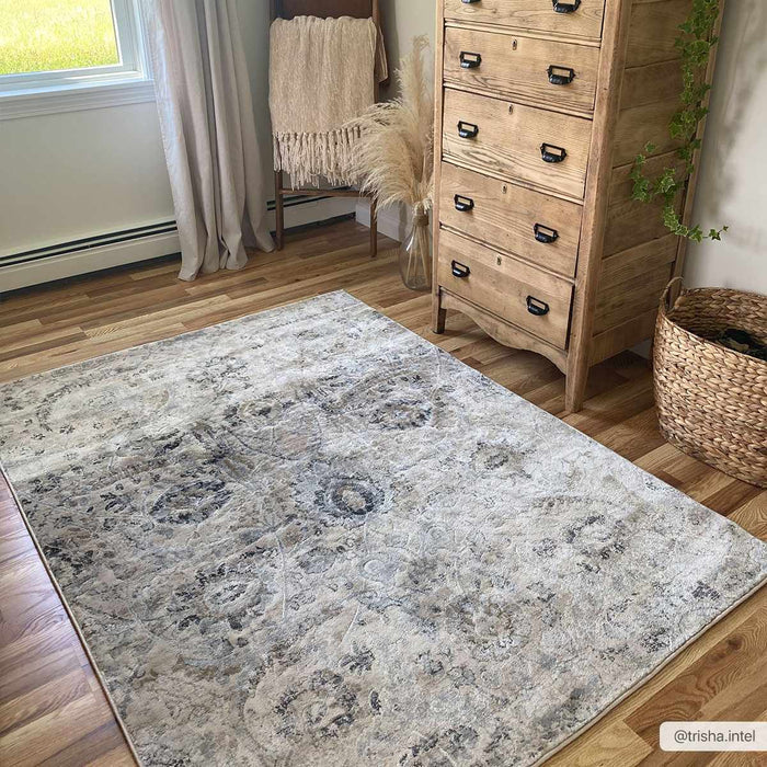 Georgiana Beige Area Rug - Sweet Water Decor - Rugs
