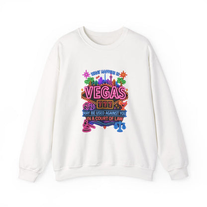 Graphic Sweatshirt – "What Happens in Vegas" (No Logo)