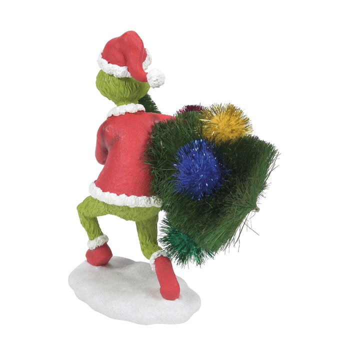 Grinch Stealing Tree Figurine