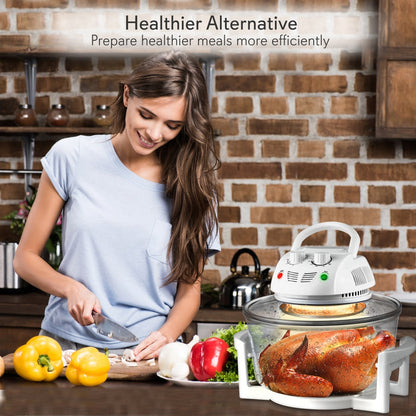 Halogen Oven Air-Fryer / Infrared Convection Cooker, Healthy Kitchen Countertop Cooking