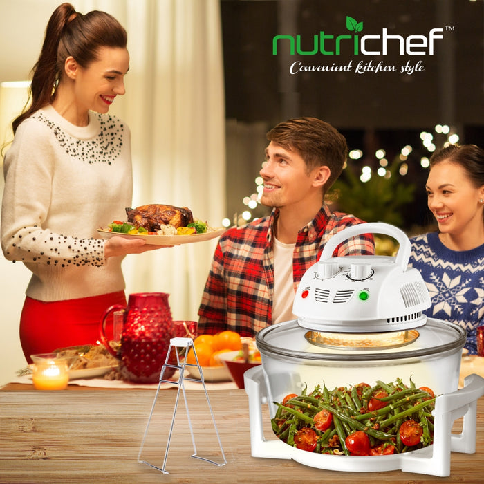 Halogen Oven Air-Fryer / Infrared Convection Cooker, Healthy Kitchen Countertop Cooking