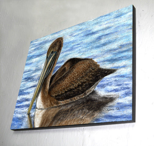 Harbor Pelican Wall Art Panel