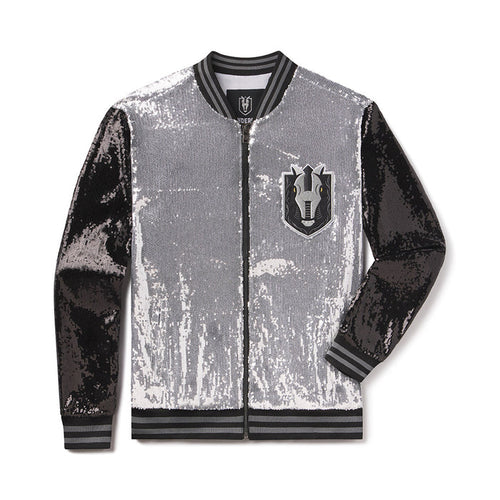 Henderson Silver Knights Women's Primary Two-Tone Sequin Jacket - Vegas Team Store