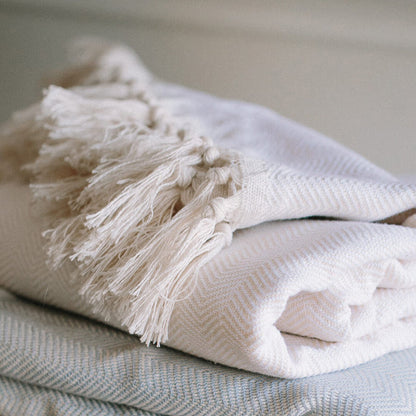 Herringbone Blanket Sand