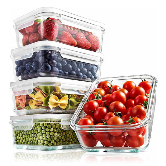 High Borosilicate Glass Food Container