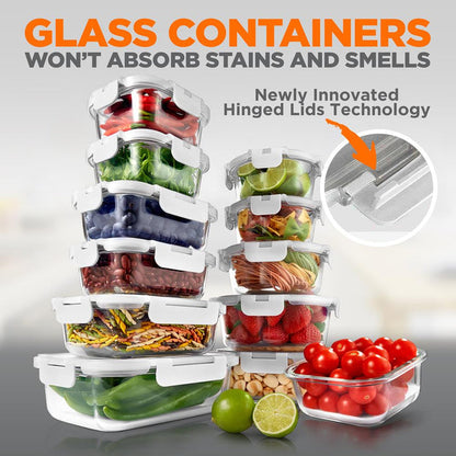 High Borosilicate Glass Food Container