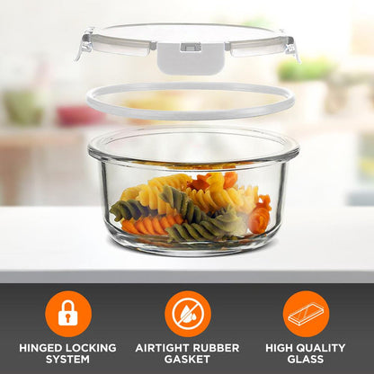 High Borosilicate Glass Food Container