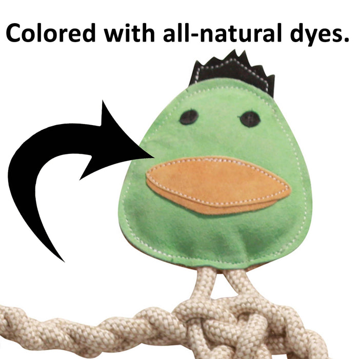 Duck Natural Rope Knottie®, Large (9mm d.) Dog Toy (Copy) - Dog.Dog.Cat.