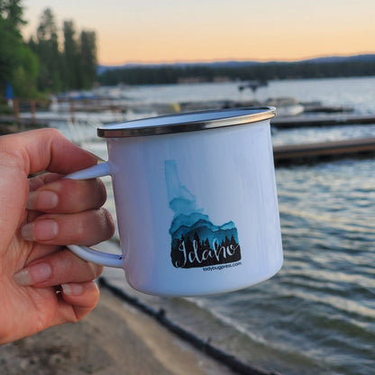 Idaho Mountains and Trees Mug