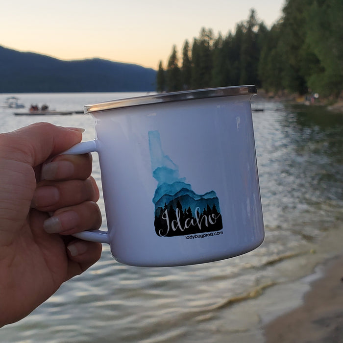 Idaho Mountains and Trees Mug